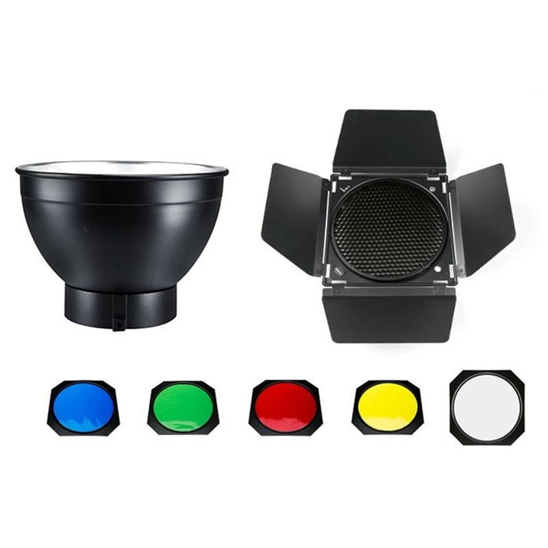 Photography Lighting Brands - ชุดเจลสีสำหรับชุดไฟถ่ายภาพ A99E สำหรับแผ่นสะท้อนแสงมาตรฐานขนาด 18 ซม. สำหรับอุปกรณ์เสริมแฟลชสตูดิโอถ่ายภาพ
