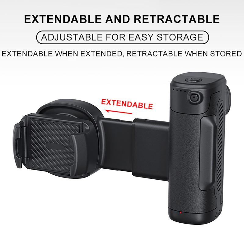 Photography Mobile Lighting - ไฟเสริมโทรศัพท์มือถือแบบพกพา พร้อมที่จับ ใช้เป็นอุปกรณ์ช่วยถ่ายภาพมือถือ พร้อมไฟเซลฟี่ LED บลูทูธ