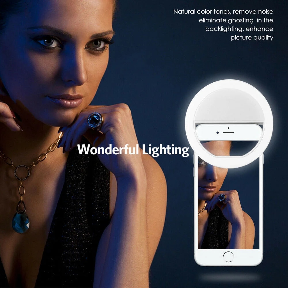 1 ชิ้นสายชาร์จ USB LED ไฟวงแหว - Photography Lighting Game บทวิจารณ์และราคา