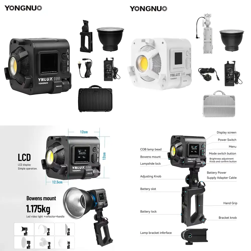 ไฟวิดีโอ LED แบบพกพา YONGNUO Y - Photography Lighting Handheld บทวิจารณ์และราคา
