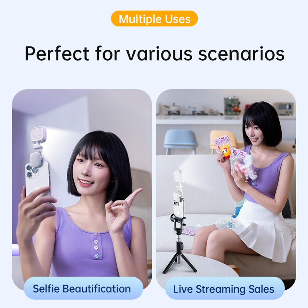 แบบพกพา LED Selfie Light กล้อง - Photography Lighting Handheld บทวิจารณ์และราคา