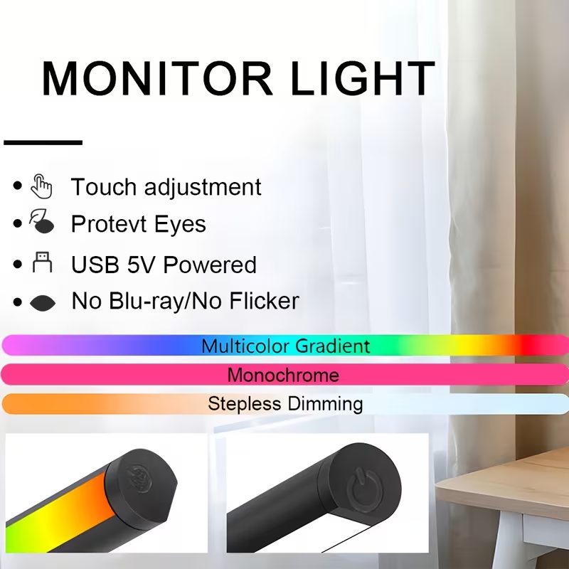 โคมไฟ LED สำหรับหน้าจอคอมพิวเต - Photography Lighting Game บทวิจารณ์และราคา