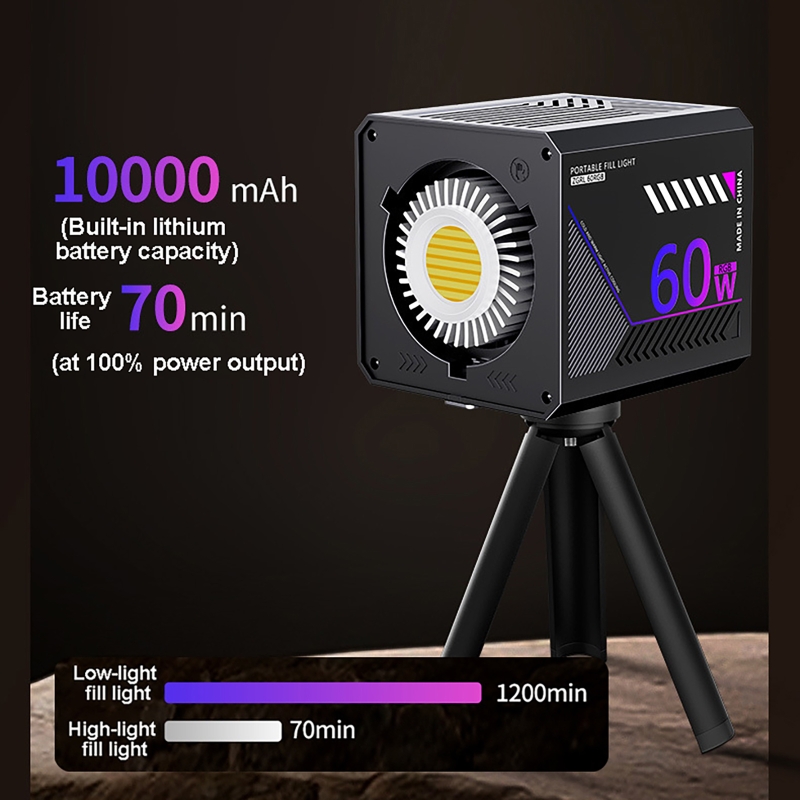 ไฟวิดีโอ RGB 60W แบบพกพา ไฟสตู - Photography Lighting Handheld บทวิจารณ์และราคา