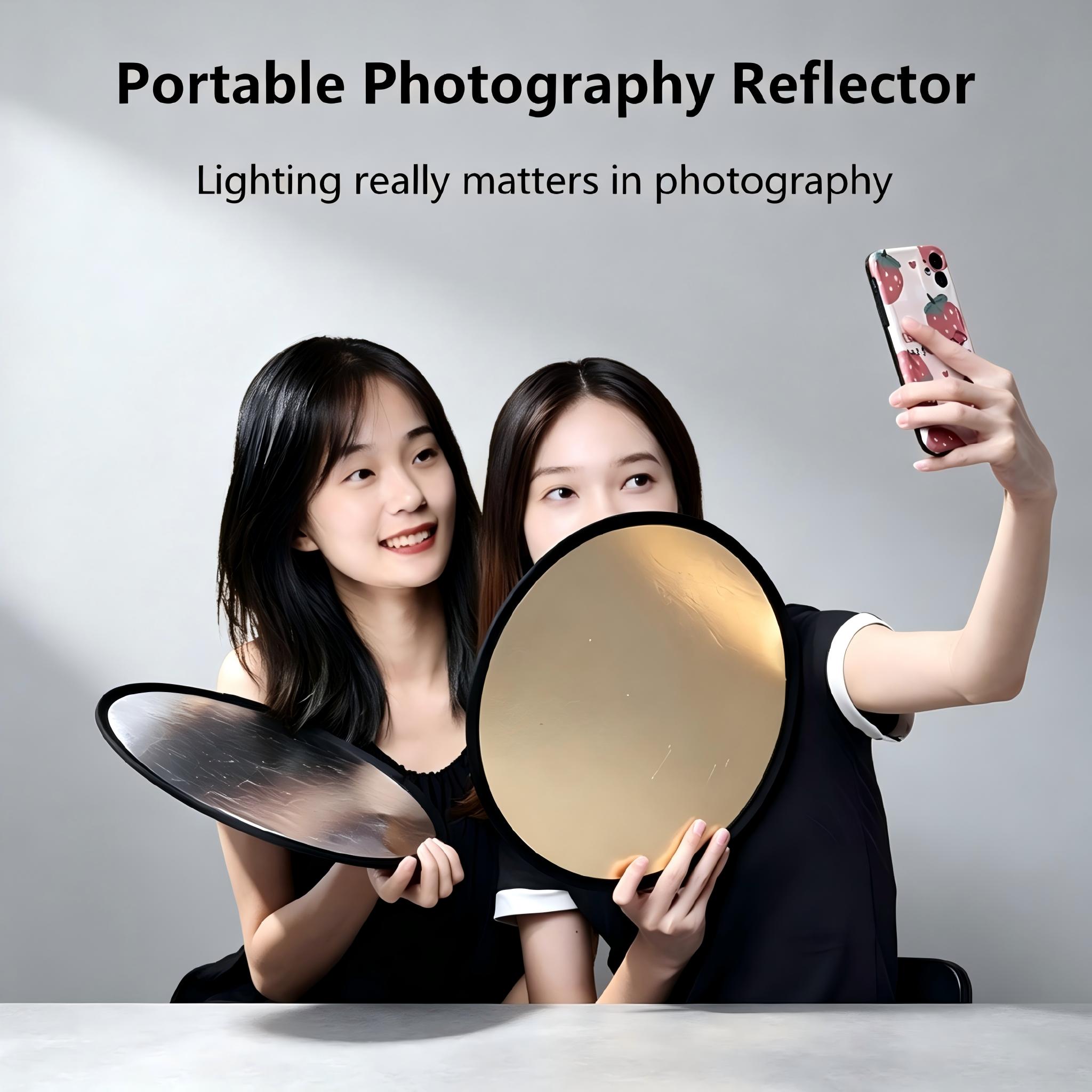 แผ่นสะท้อนแสงสำหรับถ่ายภาพ 2-i - Photography Lighting Kit Portable บทวิจารณ์และราคา